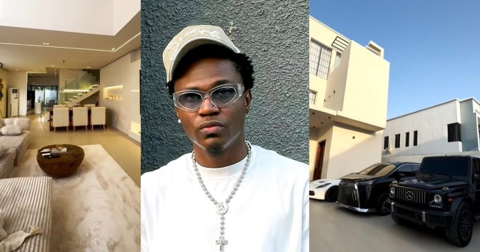 "Two Years Ago, I Was a Write-Off" – Singer Spyro Says as He Flaunts His Multi-Million Naira Mansion (VIDEO)