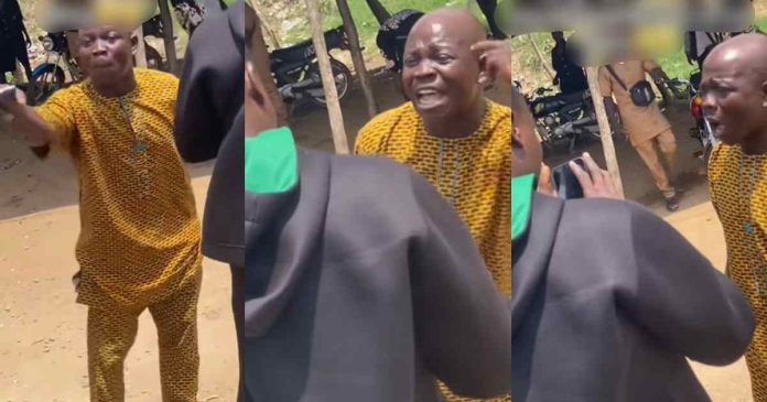 Drama unfolds between a commercial driver and an allǝged Air Force officer who refused to pay ₦500 transport fare from Sango to Abeokuta (WATCH) (WATCH)