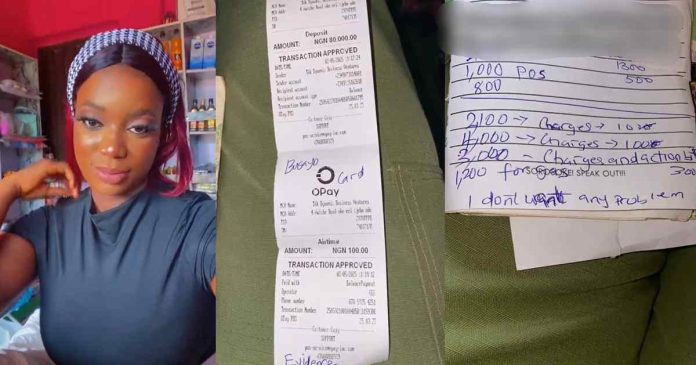 "He knows I will talk if my money miss" – Woman shares how her husband recorded sales while helping her at the shop (WATCH)