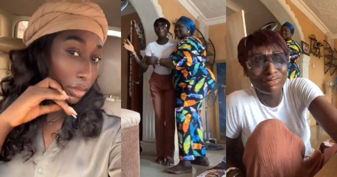 Lady shares how she's forced to star in her mom's TikTok videos (WATCH)