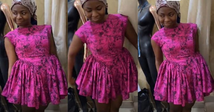 "We are all sc@red of Nigerian mothers" – Fashion designer shares how her walk-in customer tried to hide from her mother due to her short dress. (VIDEO)