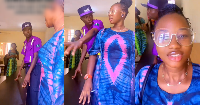 Student shares the unexpected moment a security officer stopped her from recording a video in her school (VIDEO)