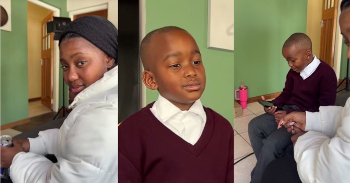 "The world's worst l!ar" – A mother shares how her son gave a girl at school her phone number, then denied doing so when she confronted him (VIDEO)