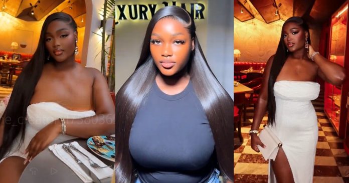 “Is it worth it?” – Lady asks after revealing the amount she spent on her minimalist birthday shoot (WATCH)