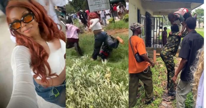 Lady shares how her sisters' sign-out turned ch@otic after her gift was sn@tched (WATCH)