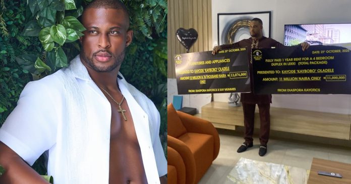 Kaybobo fans gift him Lekki duplex, N4M cash, an iPhone 17 Pro Max, and more