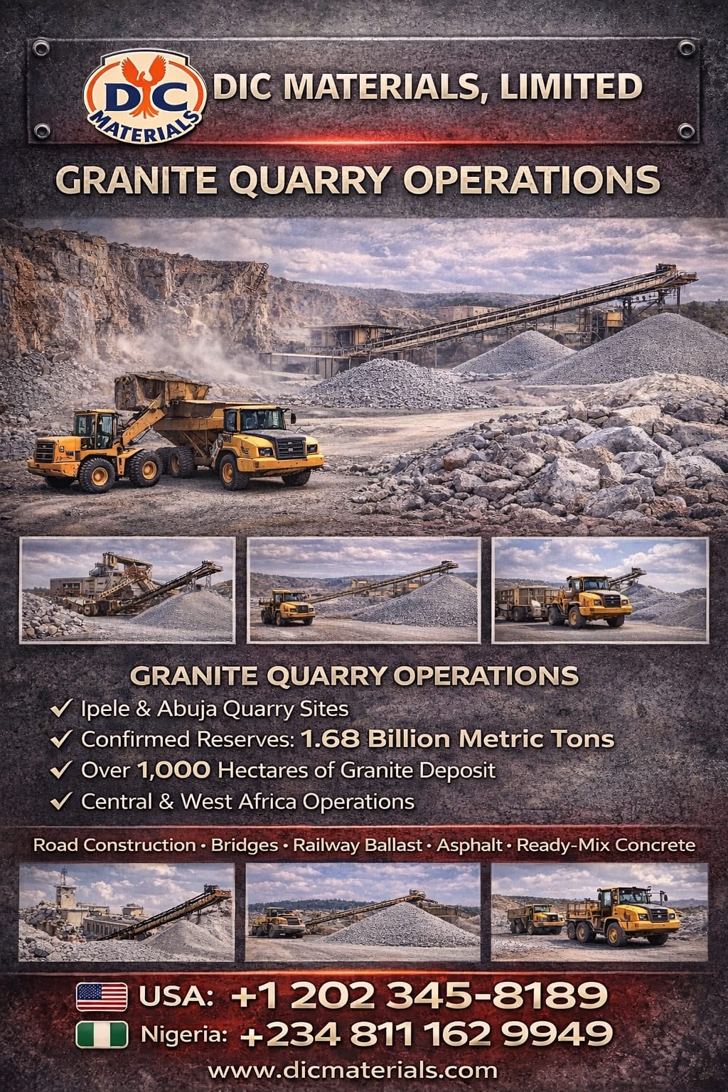 DIC Materials Limited Management