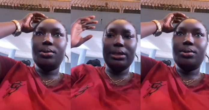 "I finished dancing and realized my wig was gone" – Lady shares unexpected moment during a church service (VIDEO)