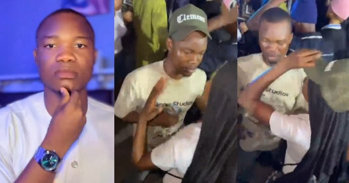 Man recounts how "Baddie" almost walked off with his luxury cap at a concert (Watch)