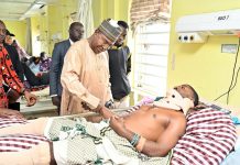 Marwa Visits Injured NDLEA Officers in Hospital, Assures them of Justice, Full Support