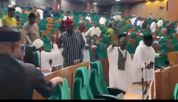 BREAKING: G-60 lawmakers protest in House of Reps over minority
