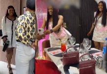 “I’m wearing ashew0 clothes”– Bride-to-be excitedly calls husband after dress change at the surprise bridal shower her friend planned for her (Watch) "I’m wearing ashew0 clothes"– Bride-to-be excitedly calls husband after dress change at the surprise bridal shower her friend planned for her (Watch)