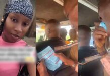 Lady stunned after passenger sitting beside her casually chews a receipt during the trip (Watch) Lady stunned after passenger sitting beside her casually chews a receipt during the trip (Watch)