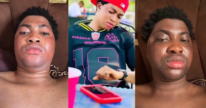 Man shares his transformation after he stopped bleaching (Watch)