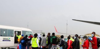 IOM Receives 180 Nigerian Migrants From Libya